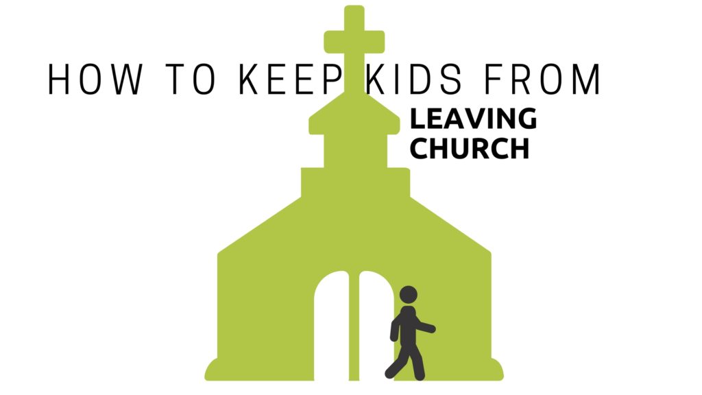 kids leaving church